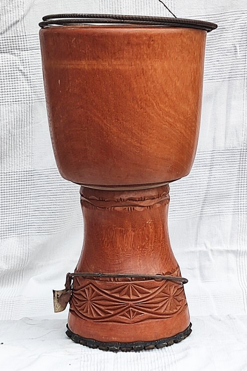 Fût de djembé de Guinée en linké - Djembe haut de gamme
