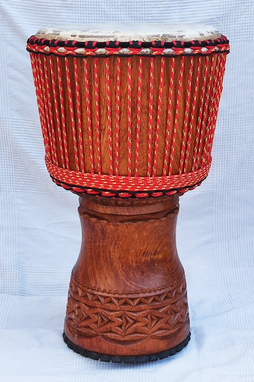 Djembé de Guinée en linké - Djembe haut de gamme
