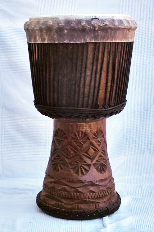 Grand djembé de Guinée - Djembe haut de gamme