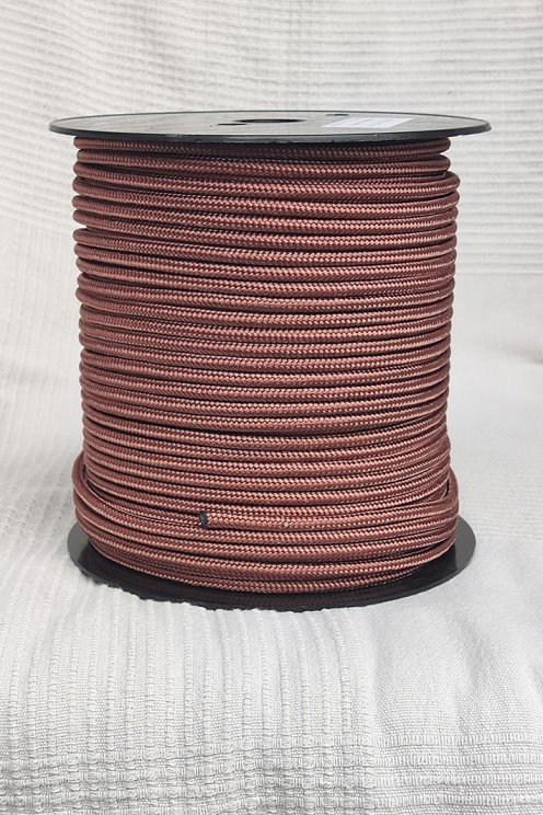 Bobine de drisse Ø5 mm brun cuivré pour tambour djembé