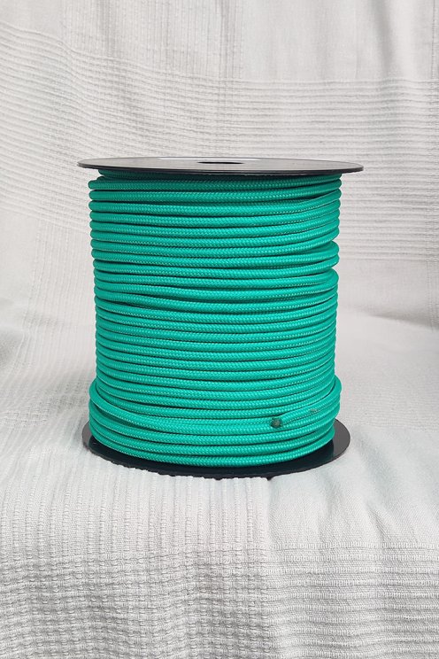 Bobine de drisse Ø5 mm vert émeraude pour tambour djembé