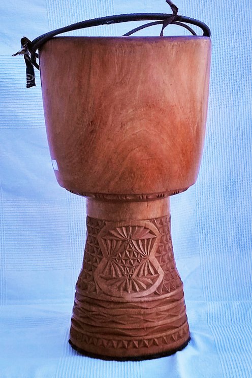 Fût de djembé de Guinée en linké - Djembe haut de gamme