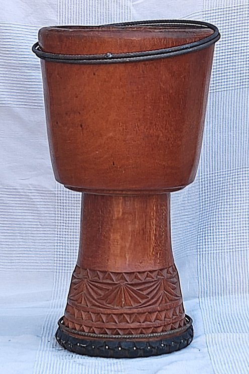 Fût de djembé de Guinée en linké - Djembe haut de gamme