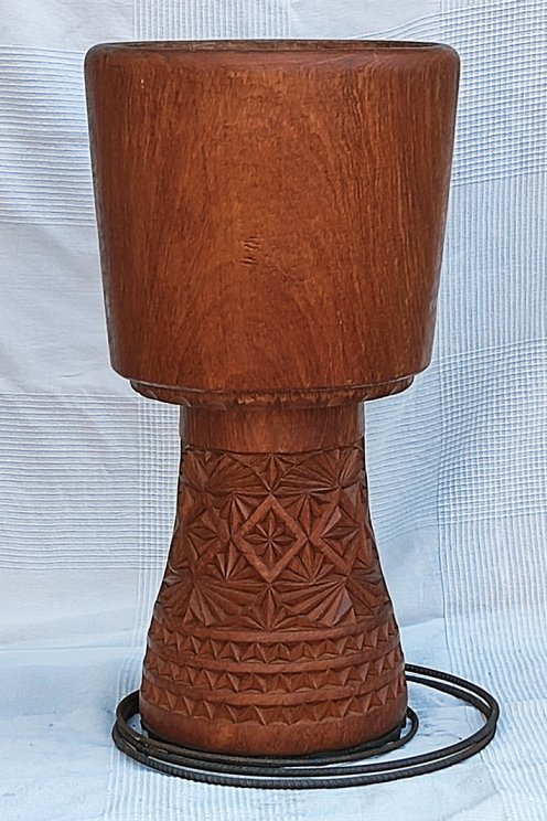 Fût de djembé de Guinée en linké - Djembe haut de gamme