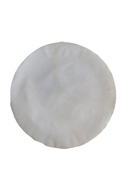 Peau de chèvre blanchie épaisse - Peau pour tambour djembé