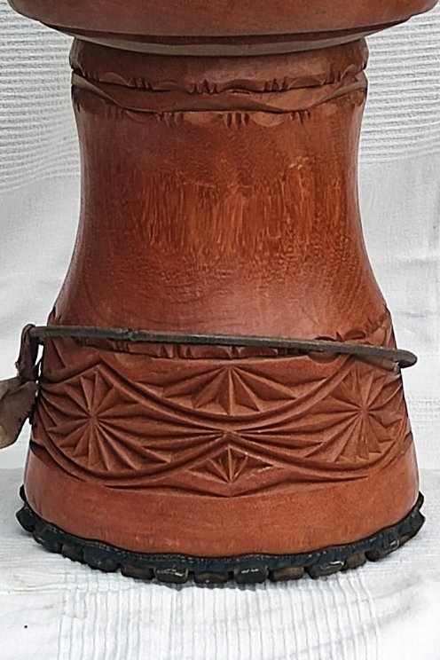 Fût de djembé de Guinée en linké - Djembe haut de gamme