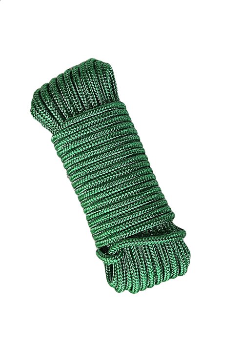 Corde tambour djembé renforcée PES 4 mm Vert 10 m