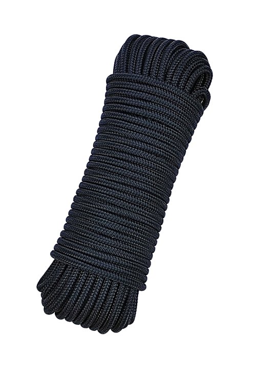 Corde tambour djembé renforcée PES 5 mm Bleu marine 20 m