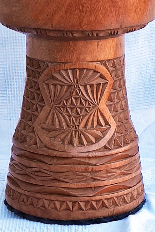Fût de djembé de Guinée en linké - Djembe haut de gamme