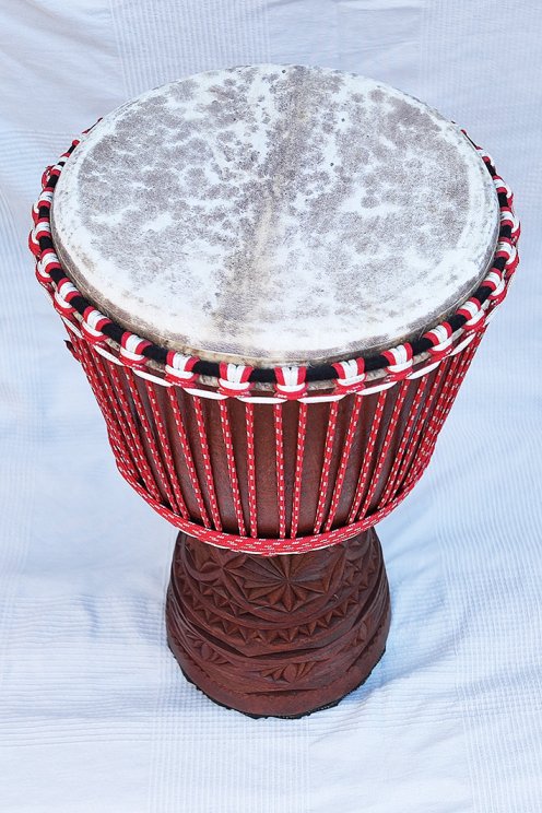 Djembé de Guinée en dugura (dimb) - Djembe haut de gamme