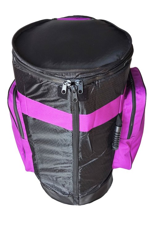 Housse djembé Percussion Africaine Premium XL Mauve