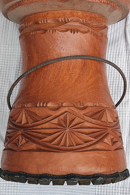 Fût de djembé de Guinée en linké - Djembe haut de gamme