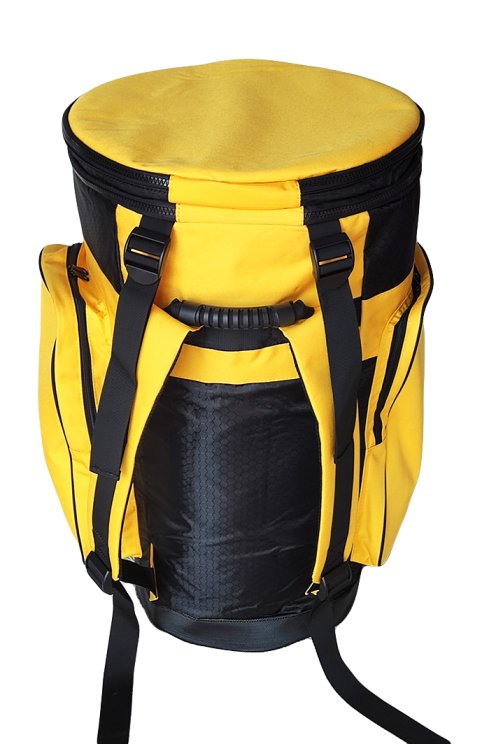 Housse djembé Percussion Africaine Premium XL Jaune
