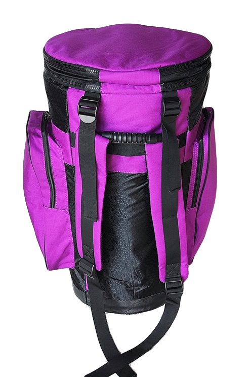Housse djembé Percussion Africaine Premium XL Mauve
