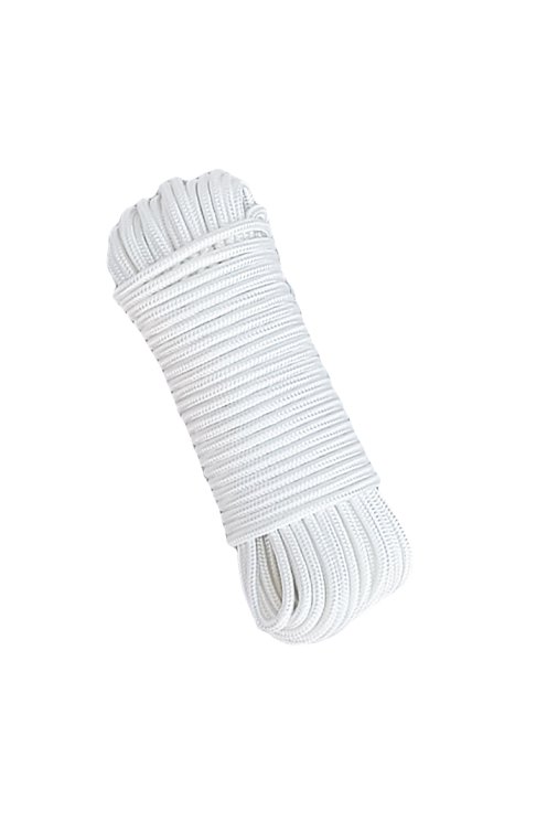 Corde tambour djembé renforcée PES 5 mm Écru 20 m