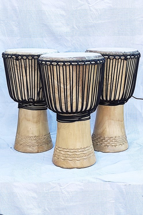Vente en gros de djembes - Éco-djembés Guinée