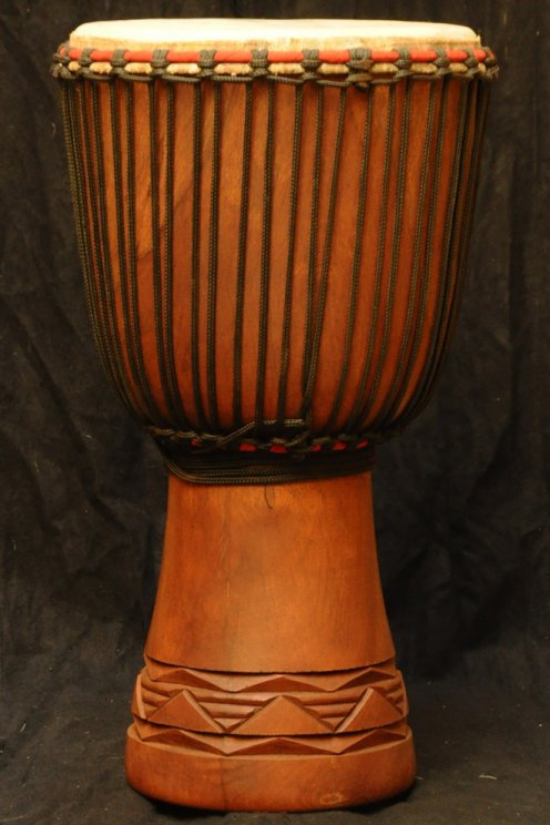 Grand djembé Mali Classique en diala : djembe malien en djala (acajou)
