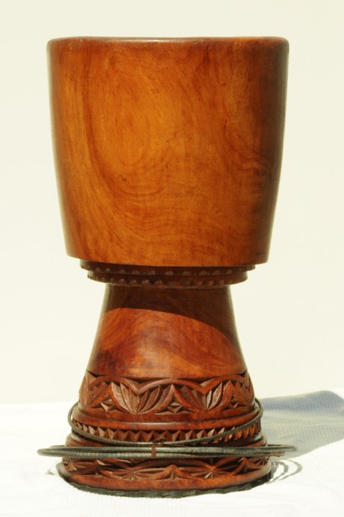 Fût de djembé de Guinée en linké - Djembe haut de gamme