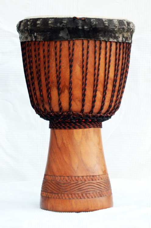 Djembe du Mali Prestige - Grand djembé haut de gamme en linké