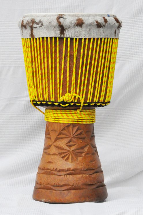 Djembé de Guinée en dugura (dimb) - Djembe qualité supérieure
