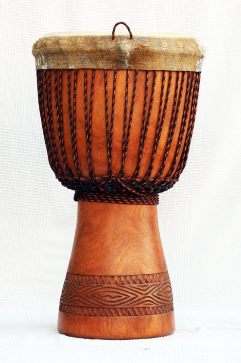 Djembe du Mali Prestige - Grand djembé haut de gamme en linké