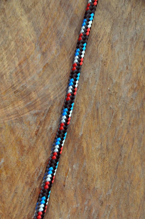 Drisse djembé Ø5 mm noir / tricolore France - Corde pour djembe tambour