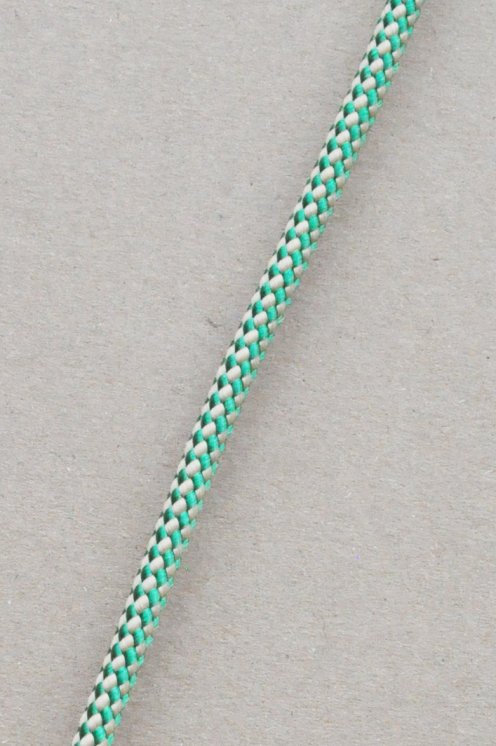 Drisse djembé Ø5 mm (damier, beige / vert, 100 m) - Corde pour djembe tambour