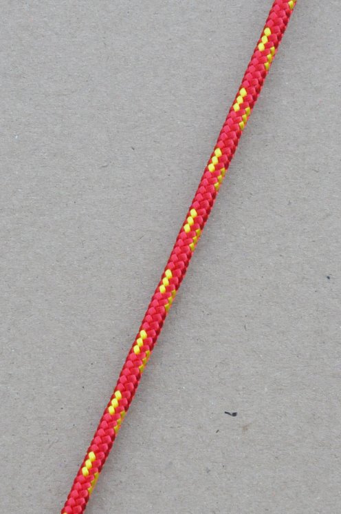 Drisse djembé Ø5 mm (rouge / jaune tournesol, 100 m) - Corde pour djembe tambour