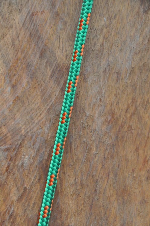 Drisse djembé Ø5 mm verte / orange - Corde pour djembe tambour