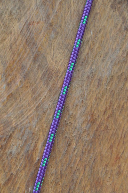 Drisse djembé Ø4 mm violette / verte - Corde pour djembe tambour