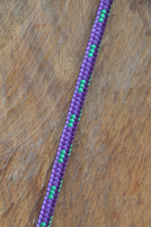 Drisse djembé Ø6 mm violette / verte - Corde pour djembe tambour