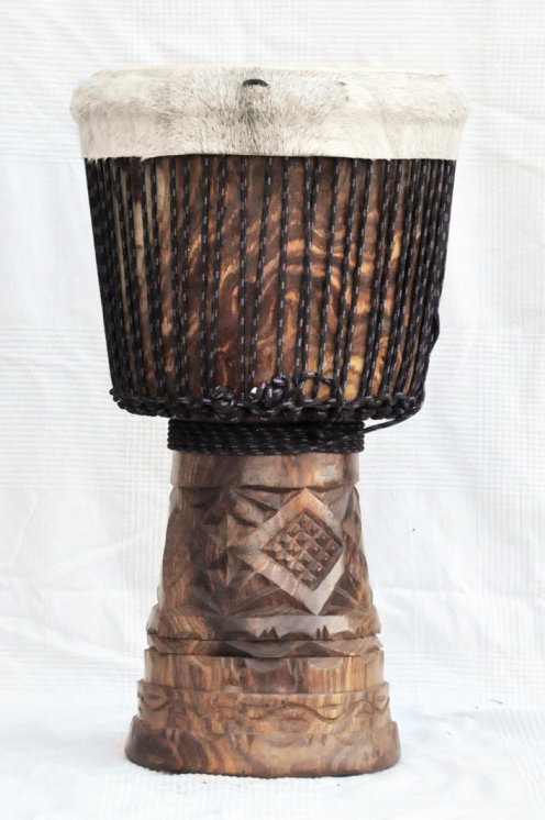 Djembé de Guinée en guéni (bois de balafon) - Djembe qualité supérieure