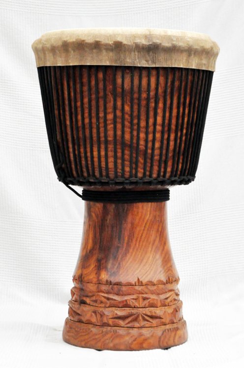 Djembé de Guinée en guéni (bois de balafon) - Djembe qualité supérieure