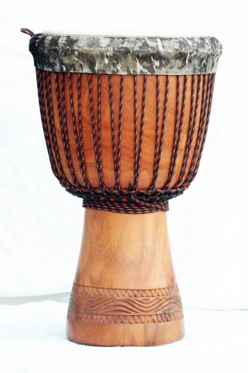 Djembe du Mali Prestige - Grand djembé haut de gamme en linké