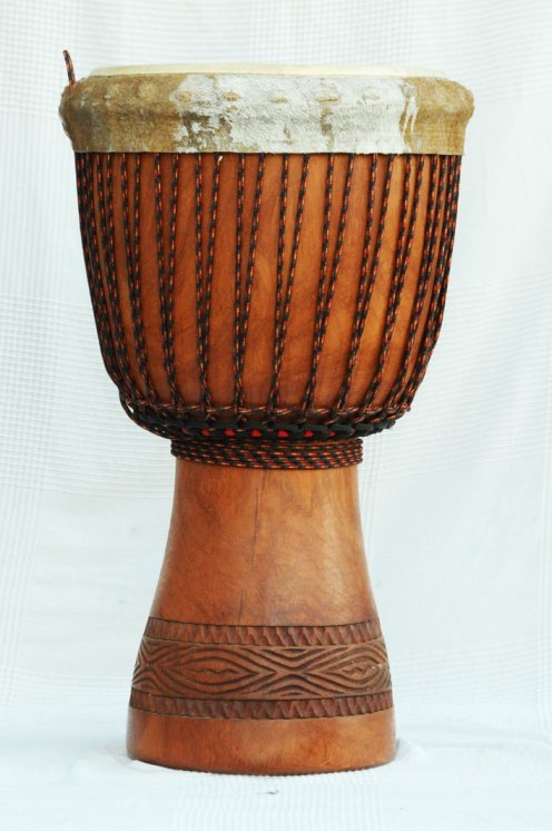 Djembe du Mali Prestige - Grand djembé haut de gamme en linké