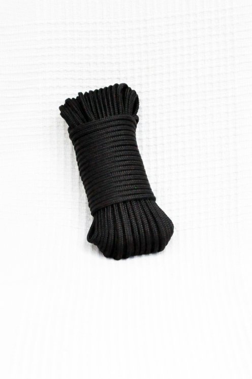 Corde creuse tambour djembé PA 4 mm Noir 20 m