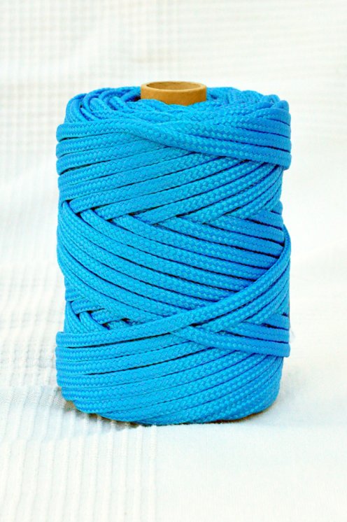Corde creuse PA tambour djembé 6 mm Bleu 60 m