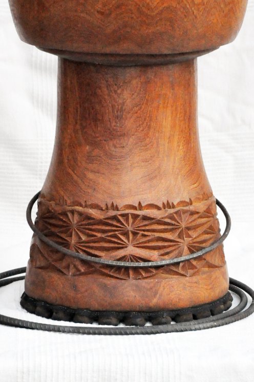 Fût de djembé de Guinée en dugura (dimb) - Djembe haut de gamme