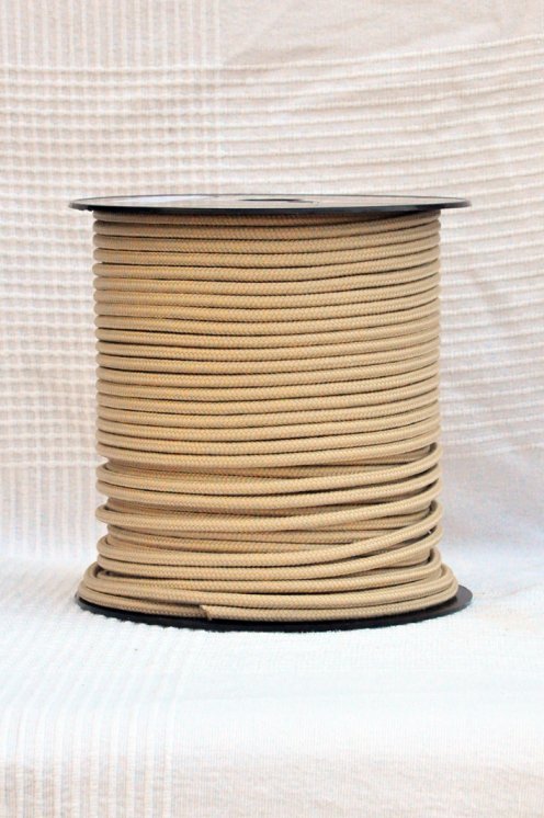 Drisse djembé Ø5 mm beige - Corde pour djembe tambour