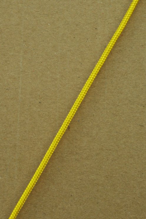 Bobine de drisse Ø4 mm jaune tournesol pour tambour djembé
