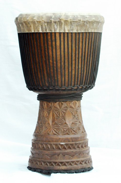 Grand djembé de Guinée - Djembe haut de gamme