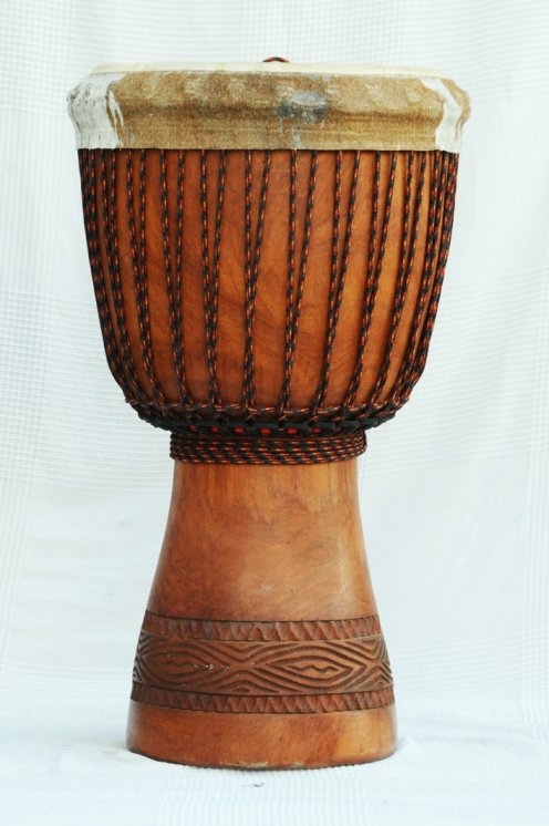 Djembe du Mali Prestige - Grand djembé haut de gamme en linké