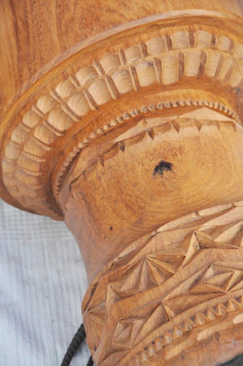 Fût de djembé de Guinée en linké - Djembe haut de gamme