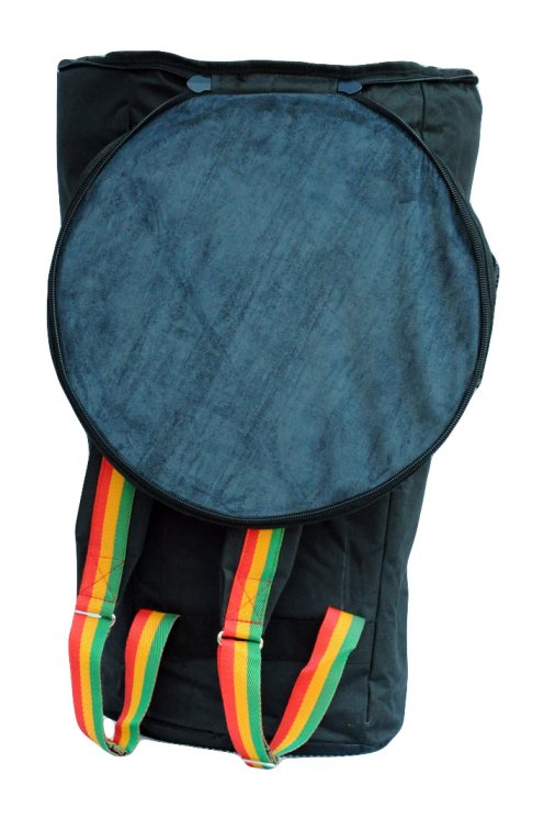 Housse pour djembé Roots Percussions sangles colorées
