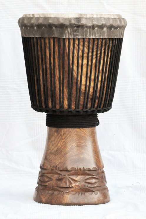Djembé de Guinée en guéni (bois de balafon) - Djembe qualité supérieure