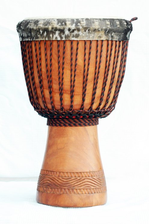 Djembe du Mali Prestige - Grand djembé haut de gamme en linké