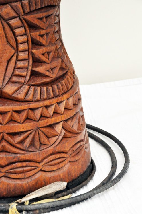 Fût de djembé de Guinée en dugura (dimb) - Djembe haut de gamme