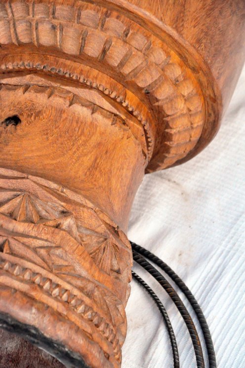 Fût de djembé de Guinée en linké - Djembe haut de gamme