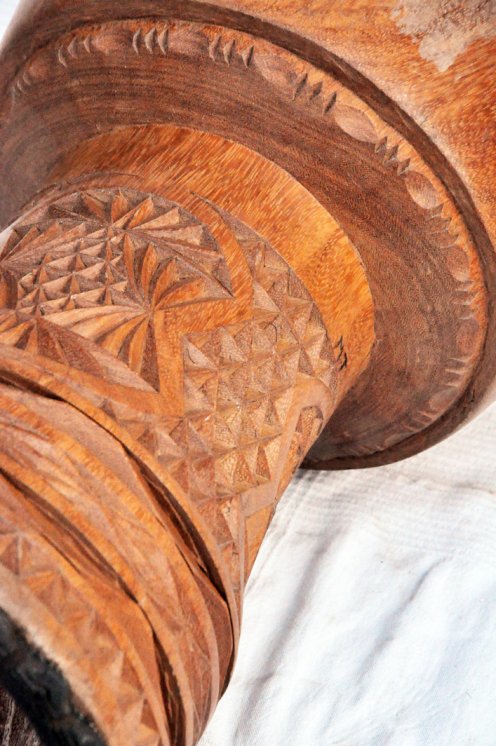 Fût de djembé de Guinée en linké - Djembe haut de gamme