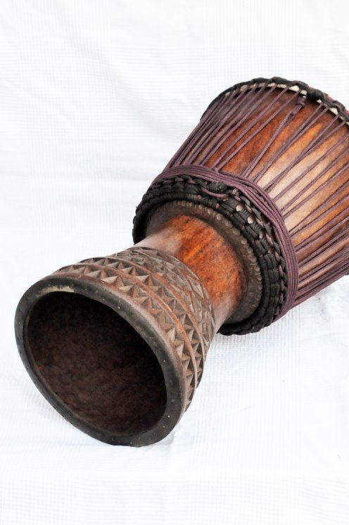 Djembé de Guinée en linké - Djembe haut de gamme